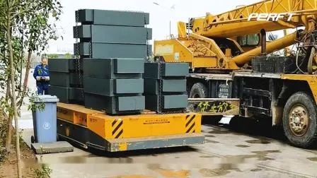 Customized Automatic Guide Trackless Flat Trolley