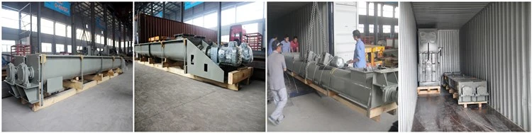 Customized New Heat Resistant Auger System Industrial Trough Screw Conveyor