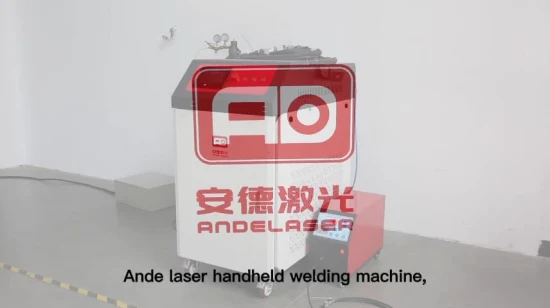 1000W/1500W Máquina de solda a laser portátil para alumínio cobre aço inoxidável com fios de alimentação Máquina de solda a laser portátil de fibra contínua/ponto