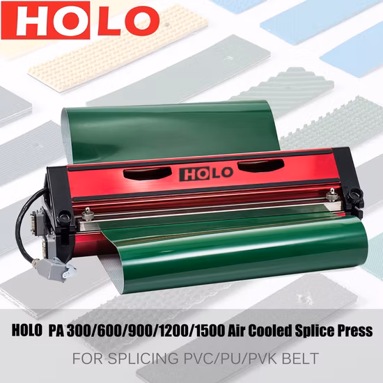 Máquina de emenda refrigerada a ar para correia transportadora de borracha logística 2022