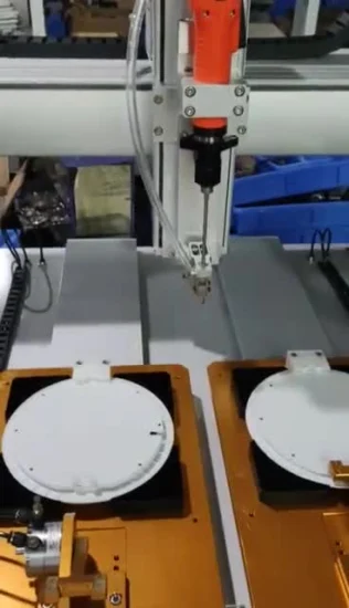 Máquina de fixação robótica de alimentação por sopro de parafuso de mesa com sensor de gabinete e cortina/ferramenta elétrica/alimentador automático/robô de fixação