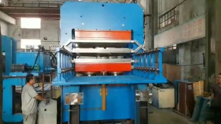 Linha de produção de correia transportadora de núcleo têxtil de borracha / máquinas de vulcanização de correia